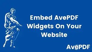 How To Embed AvePDF Widgets On Your Website?