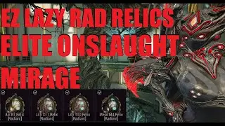 [WARFRAME] Get Radiant Relics VERY Easily With This Mirage Build 2024 Version | Dante Unbound