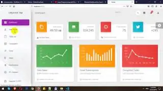 Install Material Design Admin Template in Laravel