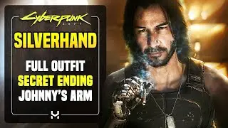 How To UNLOCK Johnny Silverhand's Outfit & SECRET ENDING in Cyberpunk 2077