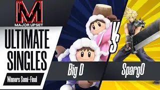 Big D (Ice Climbers) vs Sparg0 (Cloud) - Ultimate Singles Top 8 - Winners Semi-Final - MAJOR UPSET