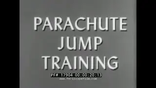 1943 WWII U.S. ARMY TRAINING FILM  