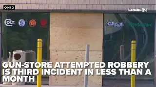 Ohio gun store robbery attempt makes third incident of its kind in less than a month