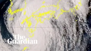 Typhoon Nanmadol hits south-western Japan