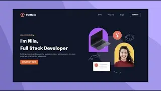 best portfolio website with source code | responsive portfolio website tutorial