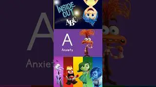 Inside Out ABC - Learn the alphabet with INSIDE Out NEW movie - #insideout #insideout2 #insideoutabc