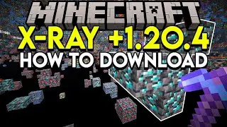 XRay Texture Pack 1.20.4 - How To Get Minecraft XRay in 1.20.4