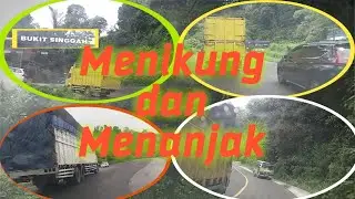 Jalan Medan Berastagi ||Tanjakan Bandarbaru Tahura|| Jalan menanjak dan menikung||