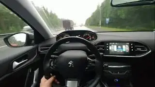 ОБЗОР ПЕЖО 308 НА ТРАССЕ