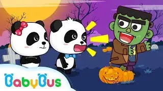 Monsters, Go away! | Nursery Rhymes | Kids Song | BabyBus | Baby Panda & Friends