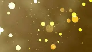 Gold Bokeh Copyright Free Background | Animated Background | Free Background Motion Graphics