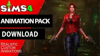 Sims 4 Female Shooter Animation pack Download