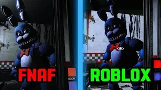 FNAF VR VS ROBLOX