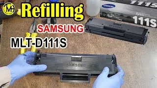 How to refill Samsung MLT-D111S Cartridge.