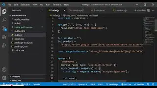 Node.js Express Stripe Webhooks Live URL Example to Send Invoice Email Using NGROK & Nodemailer