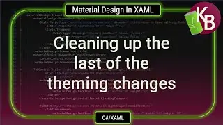 C#/WPF - MDIX Cleaning up the last of the theming changes