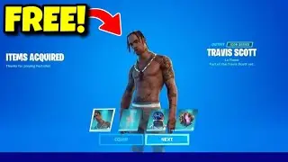 How To Get TRAVIS SCOTT Skin For FREE In FORTNITE! (Chapter 5)