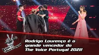 Rodrigo Lourenço é o grande vencedor do The Voice Portugal 2021! | Final | The Voice Portugal