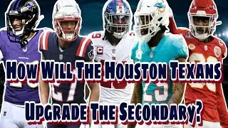 Houston Texans Will Strengthen The Secondary In Free Agency?￼