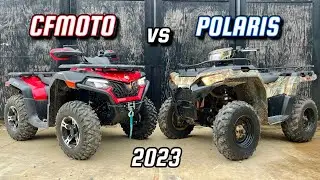 CFMOTO CFORCE 600 & 2023 Polaris Sportsman 570 Comparison