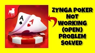 How To Solve Zynga Poker App Not Working/Not Open Problem|| Rsha26 Solutions