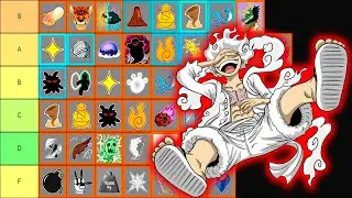 RANKING EVERY FRUIT IN BLOX FRUIT TIER LIST