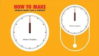 Animated Quartz Clock & Pendulum