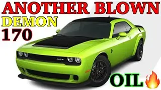 ANOTHER Dodge DEMON 170 Engine Failure… will Dodge Dealership Warranty It? Demon 170 Oil Issues