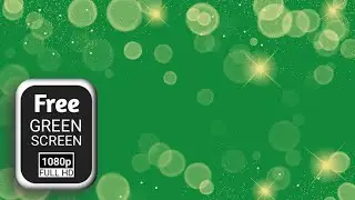 Bokeh effects green screen video | golden particles green screen | green screen bokeh overlay