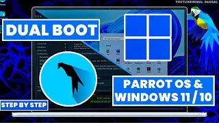 How to Dual Boot Parrot Security OS and Windows 11 / 10 ? | Manual Partition |