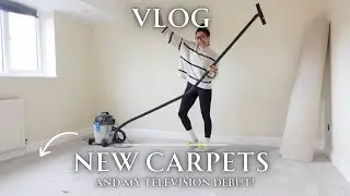 Vlog | We've got new carpets and I was on TV?!