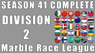 Marble Race League Season 41 Division 2 Complete Race / Marble Race King