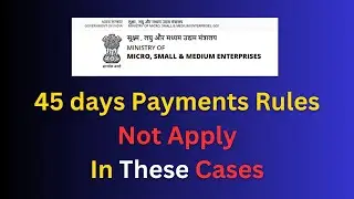 45 Days Payment Rule not Applicable if Returns filed Under Section 44AD/ 44ADA/ 44AE