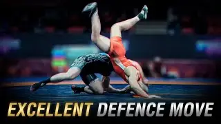 Excellent defence move in wrestling | WRESTLING