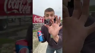 Drinking PEPSI At The COCA COLA Factory 🥤