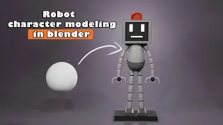 Creating a Robot Character in Blender: Beginner's Tutorial