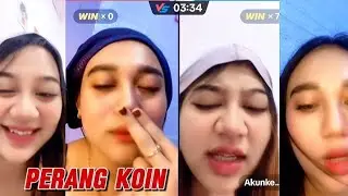 LIVE HOST CANTIK GEMOY ‼️ PERANG KOIN YANG KALAH CILOK ‼️ 