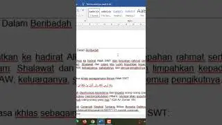 Cara Cepat Perbaiki Paragraf Di Word 