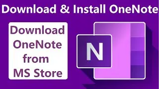 How to Download  & Install Microsoft OneNote on PC/Laptop | How can I download OneNote | #OneNote