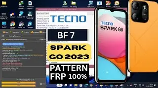 Techno Spark Go 2023 | BF 7 | FRP+PASSWORD UNLOCKED ONE CLICK BY UNLOCKTOOL FAILED |DONE BY AMT TOOL