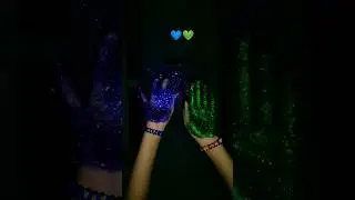 Satisfying Glowing Glitter Video ✨ #aesthetic #glitter #glitzer #shorts