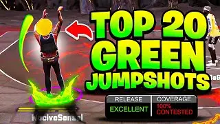 NEW SEASON TOP 20 BIGGEST GREEN WINDOW JUMPSHOTS NBA 2K23 CURRENT GEN & NEXT GEN! BEST JUMPSHOT 2K23