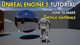 Make Metallic Materials - Unreal Engine 5 UE5 Free Tutorial