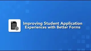 How to improve the college application process for students using personalized web forms