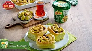 Pestolu Yemek Bazı’yla Leziz Bir Ara Öğün Pestolu Kurutulmuş Domatesli Çörek