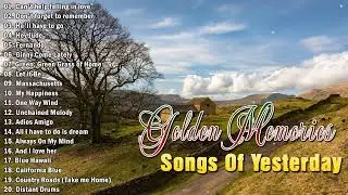 Golden Memories Songs Of Yesterday 🎸 Oldies Instrumental Of The 50s 60s 70s 🎸