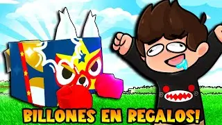 EL BUZON DE REGALOS MAS LOCO QUE HE ABIERTO EN PET SIMULATOR 99 DE ROBLOX!!!