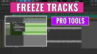 Avid Pro Tools: How to Freeze Tracks -- OBEDIA.com Digital Audio Training and Tech Support