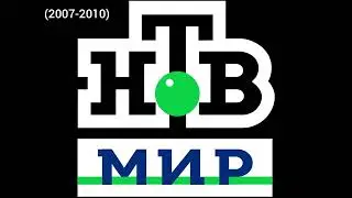 история логотипов нтв мир (2001.н.в)