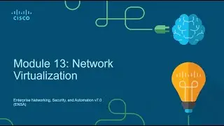 Module 13 - Network Virtualization